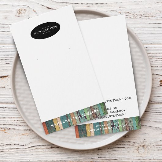 Chic Add your logo OEarl Display Card