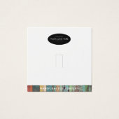 Chic Add your Logo Ring Display Card (Vorderseite)