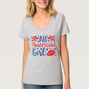 Chic All-American Girl T-Shirt