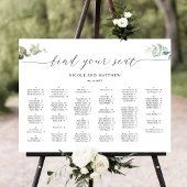 Chic Alphabetische Hochzeitsstiftung Poster