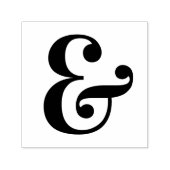 Chic Ampersand und Zeichen Permastempel (Design)