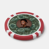 Chic Anemones 40. Geburtstag Zeitgenössisch Pokerchips (Einzeln)