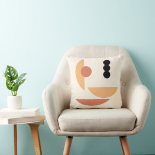 Chic Angesagt Abstrakt Red Sun Black Moon Fusion A Kissen