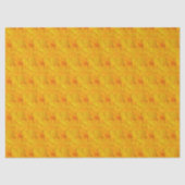 Chic Apricot Crush abstraktes Blumenmuster Seidenpapier (Vorderseite)