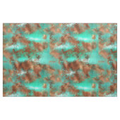 Chic Aquamarin Copper Boho Stoff (Fat Quarter (45,7 x 55,9 cm))