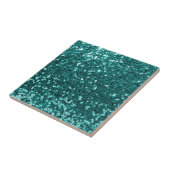 Chic-aquamariner Imitat-Glitzer Fliese (Seite)