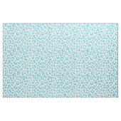 Chic aquamarines Blau-Weiß-Muster Stoff (Fat Quarter (45,7 x 55,9 cm))