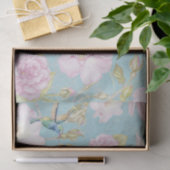 Chic-aquamarines Vintages Seidenpapier (Geschenk)