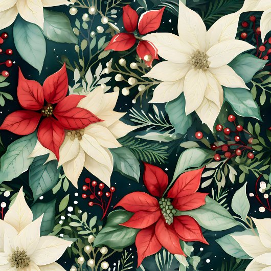 Chic Aquarell frohe Weihnachten mutierte Farbe Blu Fleecedecke