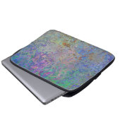 Chic Artistic Abstract Design Laptop Sleeve (Vorne Knopf)