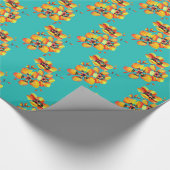 Chic Artistic Elegante Jugendstil Viktorianischer Geschenkpapier (Ecke)