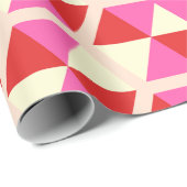 Chic Artistic Geometric Seasonal Mütter Day Geschenkpapier (Rolleneckpunkt)