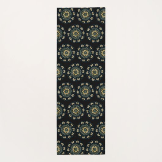 Chic Asian Style Yogamatte (Rückseite)