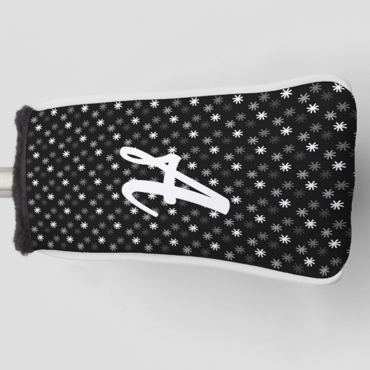 Chic AsteriskS Classic-Black-Personalisiert(Putter Golf Headcover (Vorderseite)