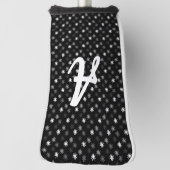 Chic AsteriskS Classic-Black-Personalisiert(Putter Golf Headcover (Rotieren 90)