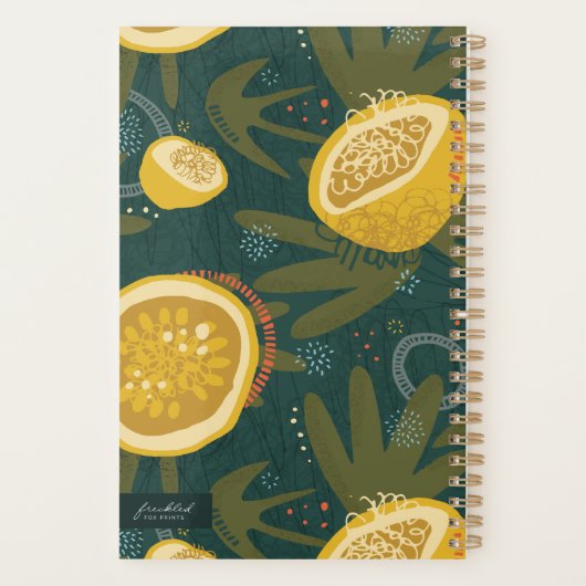 Chic Ästhetische Meetingplaner Notebook Planer (Rückseite)