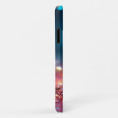 Chic ästhetischer Hintergrund Case-Mate iPhone Hülle (Hinten/Rechts)