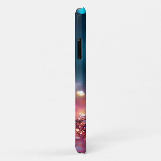 Chic ästhetischer Hintergrund Case-Mate iPhone Hülle (Hinten/Rechts)