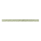 Chic Avocado Green Glitter Birthday Satinband (Vorderseite)