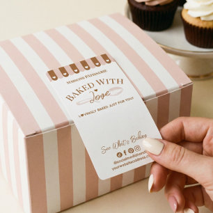 Chic Awing Baked With Love Löffel Bäckerei Box Sie