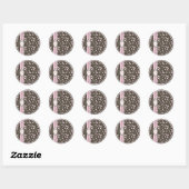 Chic Baby Girl Sticker (Blatt)