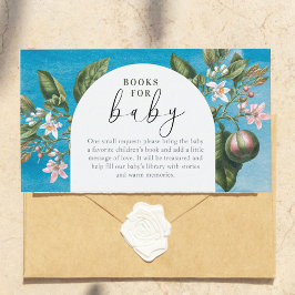 Chic Baby in Bloom Baby Shower |Arch Book for Baby Begleitkarte
