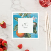 Chic Baby in Bloom Baby Shower |Arch Serviette (Beispiel)