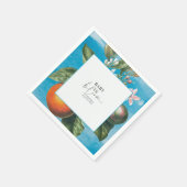 Chic Baby in Bloom Baby Shower |Arch Serviette (Ecke)