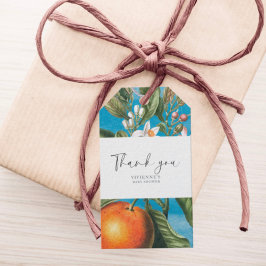 Chic Baby in Bloom Baby Shower |Arch Thank You Geschenkanhänger