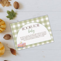 Chic Baby Shower Lokal gezüchtete Bücher für Baby