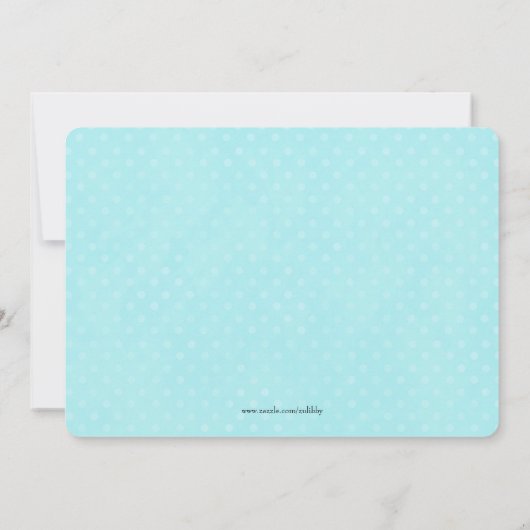 Chic Bachelorette Bash Custom Invtiation Einladung (Rückseite)