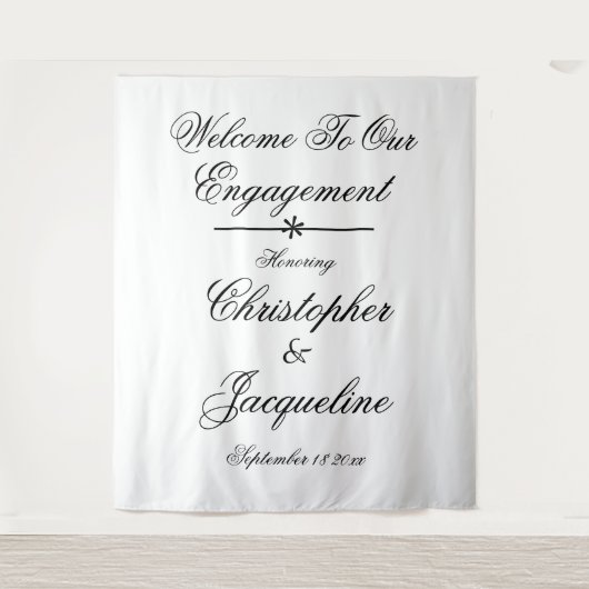 Chic Background (Chic Background) von Individuelle Wandteppich (Vorderseite)