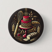 Chic Baker Button (Vorderseite)