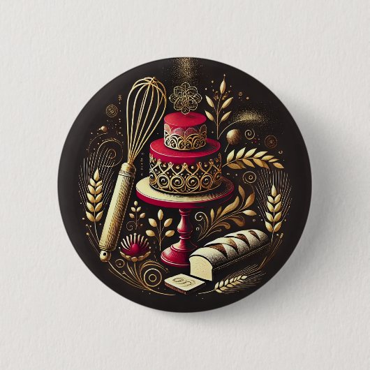 Chic Baker Button (Vorderseite)