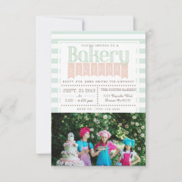 Chic Bakery Birthday | Einladung von Fotos