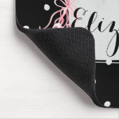 Chic Ballet Personalisiert Mousepad (Ecke)