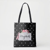 Chic-Ballett personalisiert Tasche (Vorderseite)