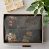 Chic Baroque Fruit Still Life Ölgemälde Seidenpapier (Geschenk)