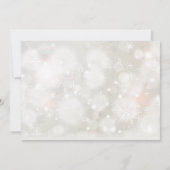 Chic Bauble Decorations Weihnachtsgeschenk für Unt Einladung (Rückseite)