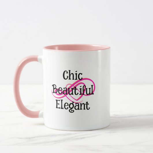 Chic, Beautiful, Elegant Mug Tasse (Links)