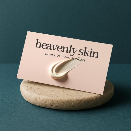 Chic Beauty Skin Care Spa Boutique Pink Visitenkarte