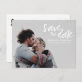 "Chic Beginns" - individuell einstellbare Save the Ankündigungspostkarte (Vorne/Hinten)