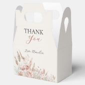 Chic Beige Floral Baby in Bloom Geschenkschachtel (Geöffnet)
