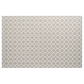 Chic Beige Gray Retro Niedlich Trellis Muster Stoff (Yard (91,4 cm))