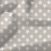 Chic Beige Stars Space Pattern Stoff