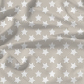 Chic Beige Stars Space Pattern Stoff