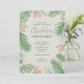 Chic Berries and Pines Weihnachtsfeiern Party Einl (Stehend Vorderseite)