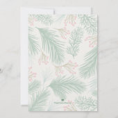 Chic Berries and Pines Weihnachtsfeiern Party Einl (Rückseite)