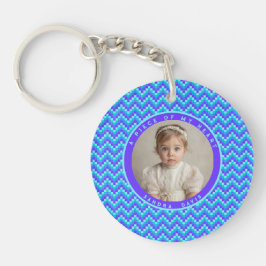 Chic Best Friend Gifts Stripe Pattern Schlüsselanhänger