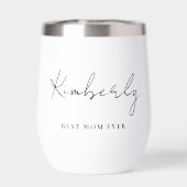 Chic Best Mama je Script Monogram (Rückseite)